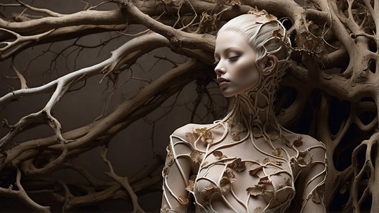 Rooted Reverie - texture and organic forms