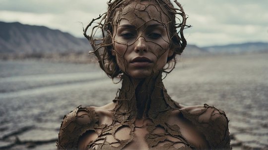 Rooted Reverie - organic forms and greenery