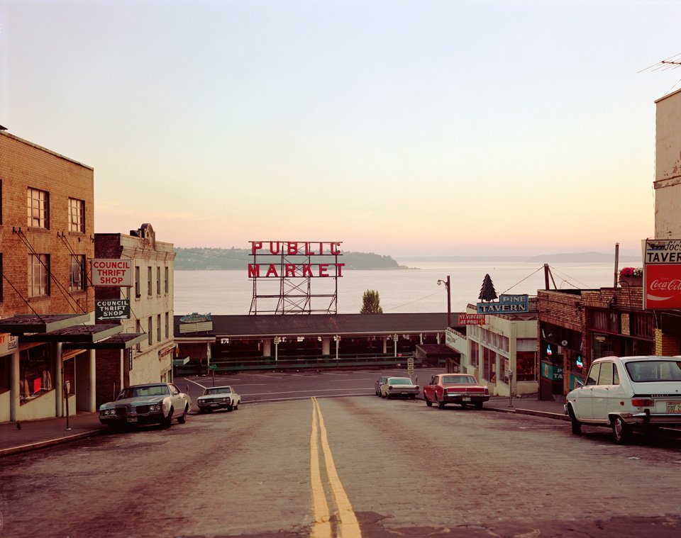 Pine Street, Seattle, 1974 - Stephen Shore