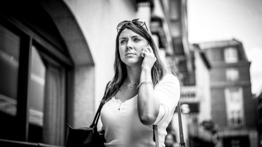 Street photography with a phone in Dublin