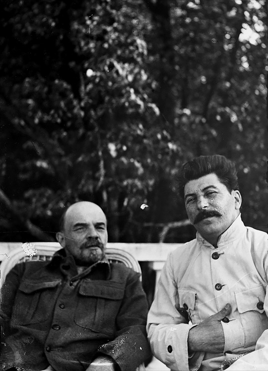 Stalin and Lenin in 1922